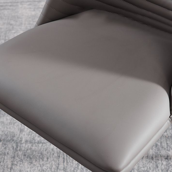 Modern Chairs Dining Armless Chair for Kitchen with Metal Legs Clearhalo 'Dining Chairs' 'Dining Tables & Seating' 'dining_chair' 'furn' 'furn_dining_chair' 'Furniture' 'furniture_dining_chair' 'Kitchen & Dining Furniture' 1200x1200_c85b5212-908a-493d-8911-9c2aa1a7ad8b