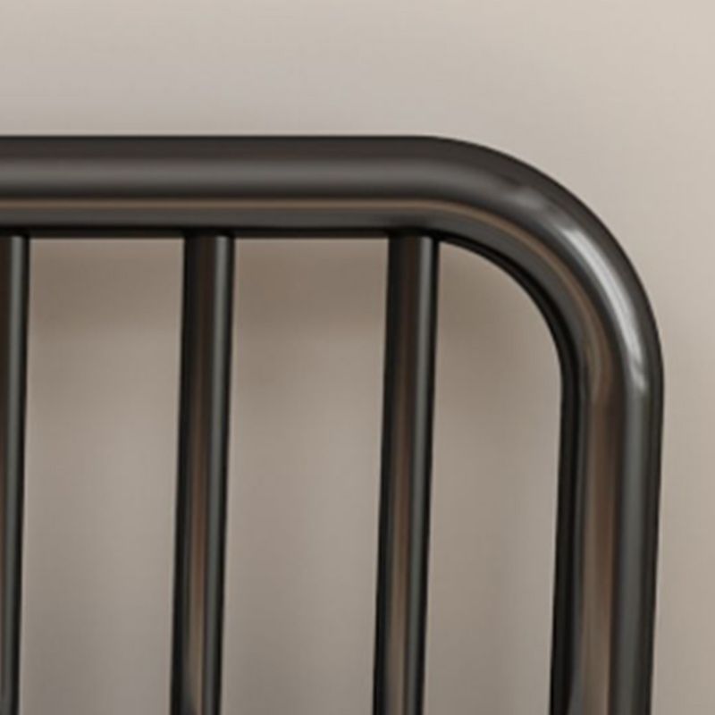 Glam metaal met hoofdeinde rechthoekige lat massief kleur latbed bed