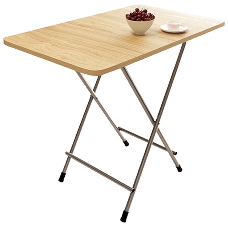 Tavolo in legno e metallo in stile moderno di metà secolo tavolo da pranzo minimalista