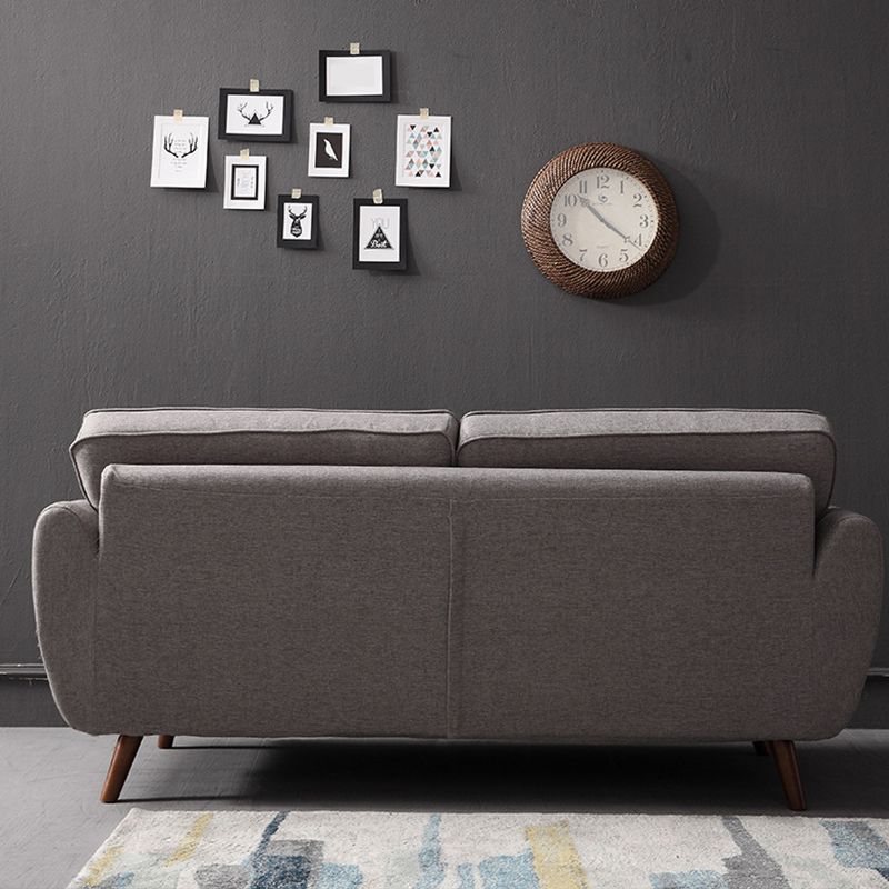 2/3 Seater Modernism Linen Standard Sofa Cushions Flared Arm Sofa Clearhalo 'furn' 'furn_sofas' 'Furniture' 'furniture_sofas' 'kitchen' 'kitchen_sofas' 'Living Room Furniture' 'Sofa' 'sofas' 1200x1200_c864b4b1-b198-4f2a-a07c-4668e151ba06