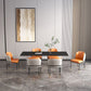 Rectangle Stone Top Dining Table Modern Transparent Acrylic Base Dining Table Clearhalo 'Dining Tables & Seating' 'Dining Tables' 'dining_table' 'furn' 'furn_dining_table' 'Furniture' 'furniture_dining_table' 'Kitchen & Dining Furniture' 'kitchen' 'kitchen_dining_table' 1200x1200_c864c1c6-d8d2-48f1-a776-4fc71e211c7c