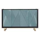 33.86"H Sideboard Glam Style Dining Server for Kitchen and Living Room Clearhalo 'buffet_sideboard' 'Buffets & Sideboards' 'furn' 'furn_buffet_sideboard' 'Furniture' 'Kitchen & Dining Furniture' 1200x1200_c8676a29-e7e0-4792-976b-8b06b016c40f