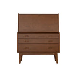 Mid-Century Modern Wood Accent Chest in Ash 46" Tall 5 Drawers Cabinet Clearhalo 'Cabinets & Chests' 'cabinets_chests' 'furn' 'furn_cabinets_chests' 'Furniture' 'Living Room Furniture' 1200x1200_c869fdda-d1fa-4a33-a50e-9f12481646bb