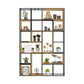 9.84"W Bookshelf Industrial Style Open Back Bookcase for Home and Office Clearhalo 'Bookcases' 'furn' 'furn_bookcases' 'Furniture' 'furniture_bookcases' 'kitchen' 'kitchen_bookcases' 'Living Room Furniture' 'Office Furniture' 1200x1200_c86c2407-3a48-4ab0-bb02-dbd556111665