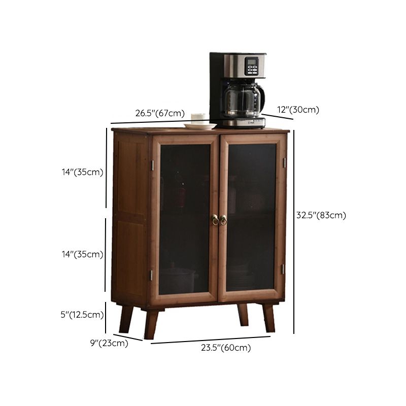 Tavolo da bacheca contemporaneo Bamboo Sideboard mobile per cucina