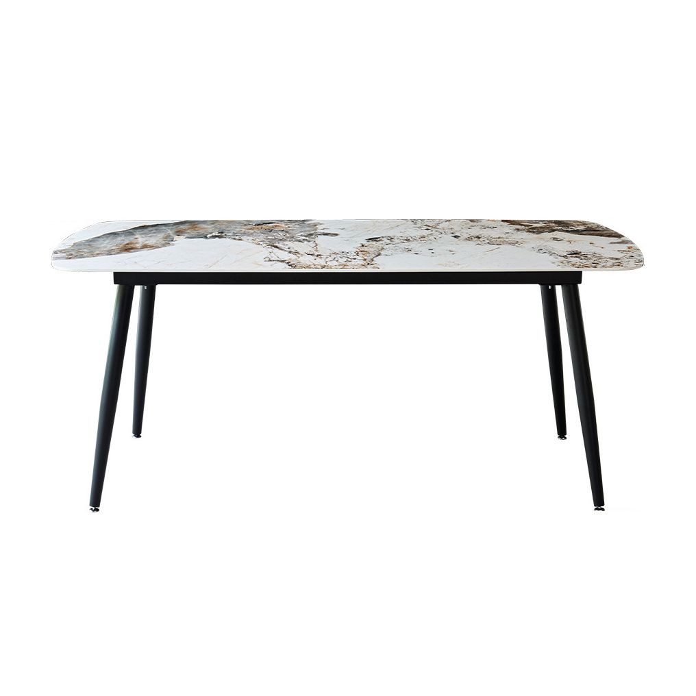 Zeitgenössischer Stein Esstisch Set 1