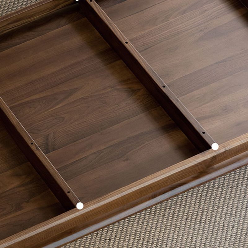 Bureau de bureau rectangulaire en bois massif Parsons Base Writing Desk, 29,9 "haut