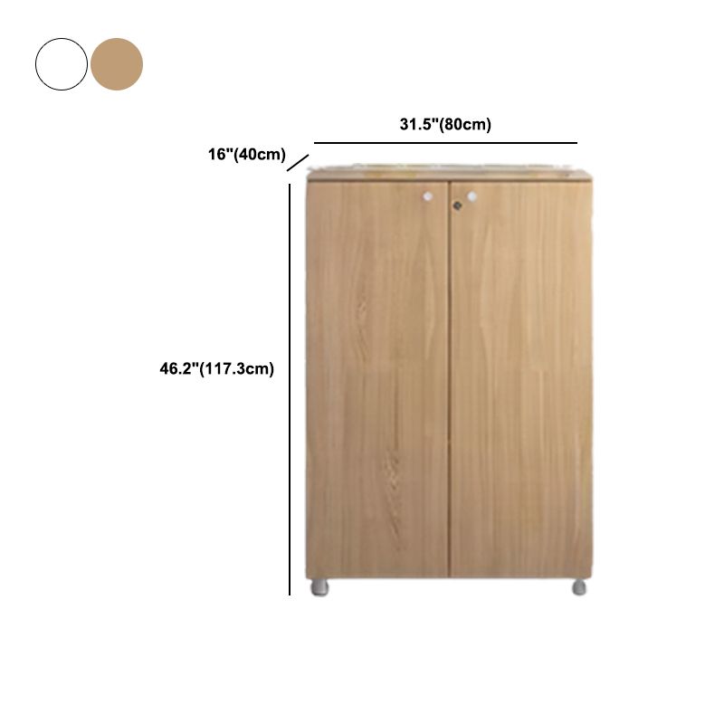 Abbazzini contemporanei Chiave in legno massiccio Lock Ufficio del gabinetto verticale