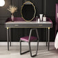 Solid Wood Vanity Luxurious Stone Top Dressing Table in Purple Clearhalo 'Bedroom Furniture' 'furn' 'furn_makeup_vanities' 'Furniture' 'Makeup Vanities' 'makeup_vanities' 1200x1200_c875510b-b590-459e-8b23-846e895cbf4a