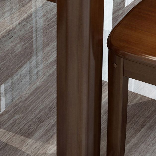 Modern Stone Round Dining Table Rubber Wood Legs for Dining Room Clearhalo 'Dining Tables & Seating' 'Dining Tables' 'dining_table' 'furn' 'furn_dining_table' 'Furniture' 'Kitchen & Dining Furniture' 1200x1200_c8779412-18cd-4913-a5e9-29f487586708