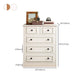 Contemporary Rectangle Chest/Cabinet with Drawers in Rubberwood Clearhalo 'Cabinets & Chests' 'cabinets_chests' 'furn' 'furn_cabinets_chests' 'Furniture' 'Living Room Furniture' 1200x1200_c8789292-92ef-4f6a-a769-a96f7fd8c3b6