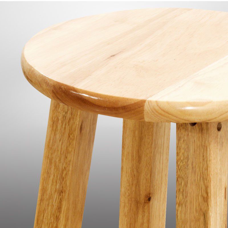 Modern Armless Counter Stool Rubber Wood Kitchen Bar Stool with Seat and Pedal Clearhalo 'Bar Furniture' 'Bar Stools' 'bar_stools' 'furn' 'furn_bar_stools' 'Furniture' 'furniture_bar_stools' 'Kitchen & Dining Furniture' 1200x1200_c878bdef-f6c3-40cf-988a-bb9d2170ee36