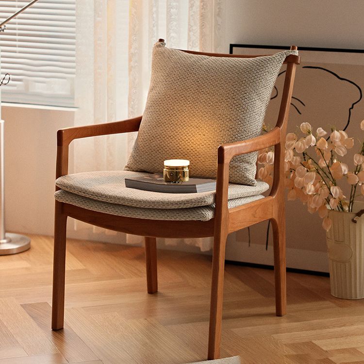 Home Contemporary Dining Chair Solid Wood Upholstered Dining Chair Clearhalo 'Dining Chairs' 'Dining Tables & Seating' 'dining_chair' 'furn' 'furn_dining_chair' 'Furniture' 'Kitchen & Dining Furniture' 1200x1200_c87ae07c-d97b-4b8b-8392-253d51774c76