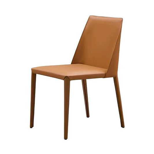 Modern Dining Chair 18'' Wide Solid Back Chair with 4 Legs for Home Use Clearhalo ' kitchen&dining_furn' 'Dining Chairs' 'Dining Tables & Seating' 'dining_chair' 'furn' 'furn_dining_chair' 'Furniture' 'furniture_dining_chair' 'Kitchen & Dining Furniture' 'kitchen' 1200x1200_c87e1532-eb8c-4dcd-b7be-ebb527028d32