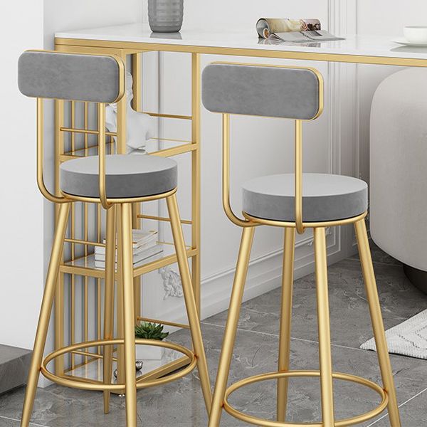 Sgabello moderno contropiede rotonde per soggiorno per soggiorno