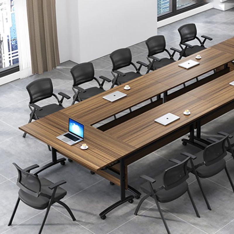 Mesh Mid Back Conference Chair Contemporary Ergonomic Arms Office Chair Clearhalo 'furn' 'furn_office_chair' 'Furniture' 'Office Chairs' 'Office Furniture' 'office_chair' 1200x1200_c880be14-f84b-4ae9-b816-ad7f972a3b2c