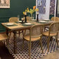 Rectangle Solid Wood Two-Color Dining Table Simplicity 4 Legs Table for Dining Room Clearhalo ' dining_table' 'Dining Tables & Seating' 'Dining Tables' 'furn' 'furn_dining_table' 'Furniture' 'furniture_dining_table' 'Kitchen & Dining Furniture' 'kitchen&dining_furn' 'kitchen' 'kitchen_dining_table' 1200x1200_c88be836-4e37-4e48-8fe5-ef24c07cf47f