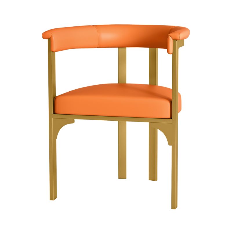 Scandinavian Style Upholstered Armless Dining Chairs Open Back Side Chair (Set of 2) Clearhalo ' kitchen&dining_furn' 'Dining Chairs' 'Dining Tables & Seating' 'dining_chair' 'furn' 'furn_dining_chair' 'Furniture' 'furniture_dining_chair' 'Kitchen & Dining Furniture' 'kitchen' 1200x1200_c88c2e06-0ad0-4552-8bc7-a96589b95056