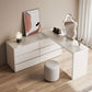 Contemporary Solid Wood White With Drawer Bedroom Makeup Vanity Desk Clearhalo 'Bedroom Furniture' 'furn' 'furn_makeup_vanities' 'Furniture' 'Makeup Vanities' 'makeup_vanities' 1200x1200_c88f464d-cab3-4113-b9d4-c8dde8875bd7