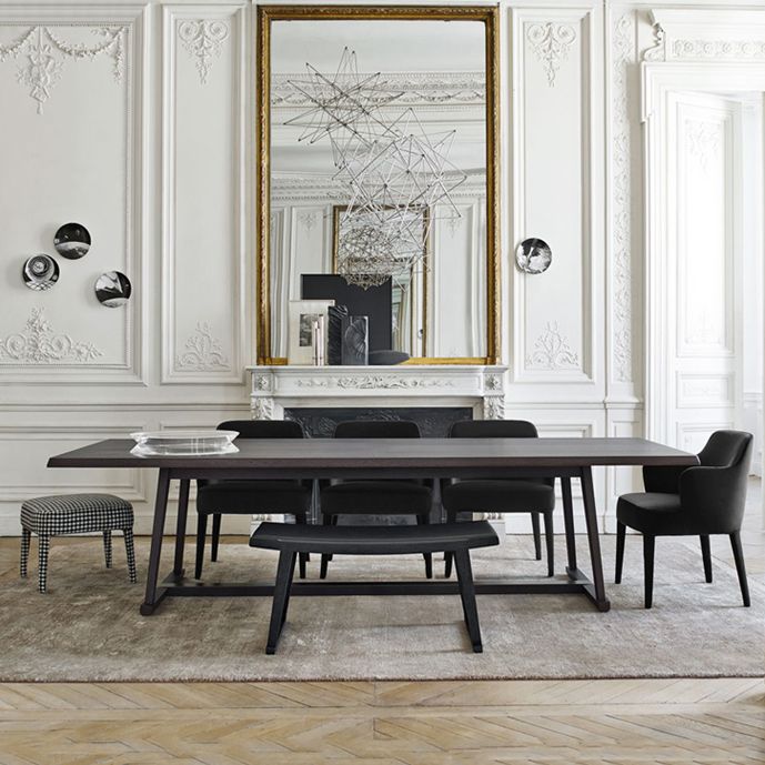 Solid Wood Contemporary Rectangular Dining Table Wood Top Table with Trestle Clearhalo ' dining_table' 'Dining Tables & Seating' 'Dining Tables' 'furn' 'furn_dining_table' 'Furniture' 'furniture_dining_table' 'Kitchen & Dining Furniture' 'kitchen&dining_furn' 'kitchen' 'kitchen_dining_table' 1200x1200_c88ffa5b-7424-4f4c-8f67-a72d321486b4