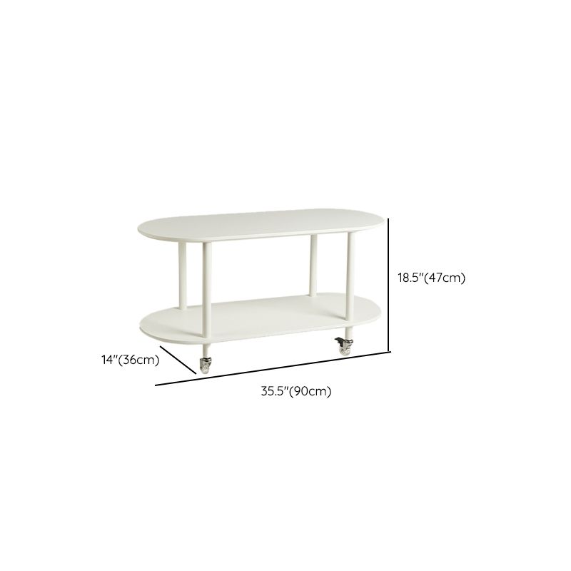 Modern White Solid Wooden Bookcase Open Shelf Bookshelf for Bedroom