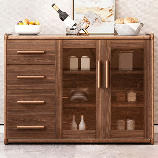 Cucina moderna in stile cucina sideboard in legno ingegnerizzato con 4 cassetti