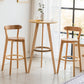 Juego de barra redonda contemporánea, juego de mesa de madera para Pub de 1/3 piezas para el hogar