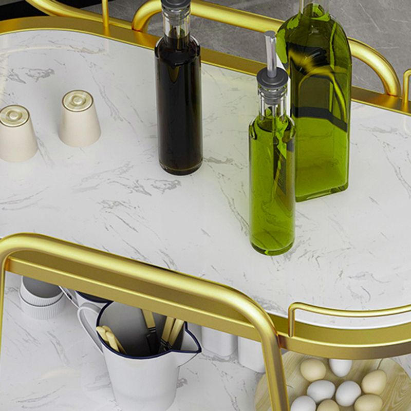 Rolling Contemporary Prep Table Metal Prep Table for Kitchen Use Clearhalo 'furn' 'furn_kitchen_islands_carts' 'Furniture' 'Kitchen & Dining Furniture' 'Kitchen Islands & Carts' 'kitchen_islands_carts' 1200x1200_c899bc6c-a4ee-4003-b46b-cadf632a09e8