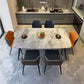 Modern 1/5/7 Pieces Dining Set Rectangle Sintered Stone Dining Table Set Clearhalo 'Dining Room Sets' 'Dining Tables & Seating' 'dining_room_set' 'furn' 'furn_dining_room_set' 'Furniture' 'furniture_dining_room_set' 'Kitchen & Dining Furniture' 'kitchen&dining_furn' 'kitchen' 1200x1200_c89a7a65-77ee-4410-a457-d584a30921e8