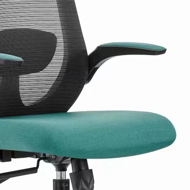 Contemporary Breathable Air Grid Chair Microfiber Desk Mid Back Chair Clearhalo 'furn' 'furn_office_chair' 'Furniture' 'Office Chairs' 'Office Furniture' 'office_chair' 1200x1200_c89aec11-fb35-49ab-8e1f-69f6b94c33ea