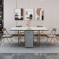 Foldable Sintered Stone Top Table Rectangle Extendable Table Clearhalo ' dining_table' 'Dining Tables & Seating' 'Dining Tables' 'furn' 'furn_dining_table' 'Furniture' 'furniture_dining_table' 'Kitchen & Dining Furniture' 'kitchen&dining_furn' 'kitchen' 'kitchen_dining_table' 1200x1200_c89c9263-67f8-4981-9bc2-e23a6a92ae91