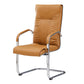 Chrome Metal Base Contemporary Style Task Chair Leather Office Chair Clearhalo 'furn' 'furn_office_chair' 'Furniture' 'furniture_office_chair' 'Office Chairs' 'Office Furniture' 'office_chair' 1200x1200_c89cdb32-a181-4d10-8825-445911137b84