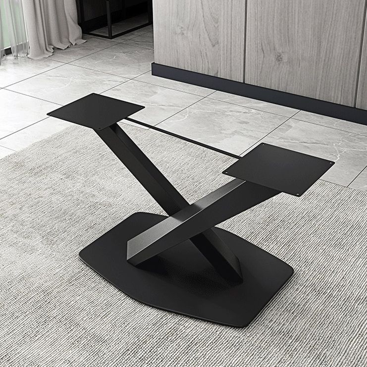 Metal Industrial Dining Table Solid Wood Top Table with Pedestal Base Clearhalo ' dining_table' 'Dining Tables & Seating' 'Dining Tables' 'furn' 'furn_dining_table' 'Furniture' 'furniture_dining_table' 'Kitchen & Dining Furniture' 'kitchen&dining_furn' 'kitchen' 'kitchen_dining_table' 1200x1200_c89e084a-776d-4776-9eea-78527a728f1b