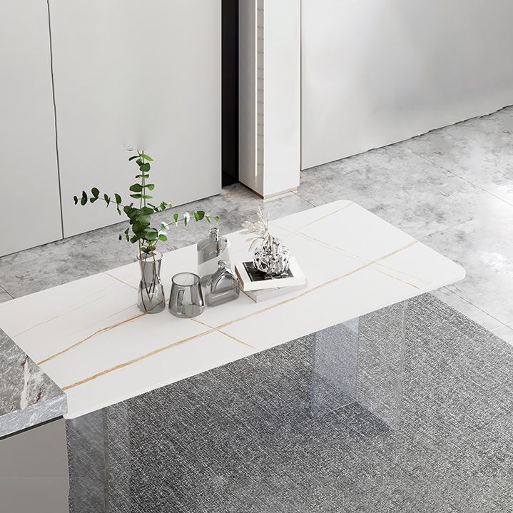 Modern Style Sintered Stone Dining Table Set 1/2/5 Pieces Dining Set Clearhalo 'Dining Room Sets' 'Dining Tables & Seating' 'dining_room_set' 'furn' 'furn_dining_room_set' 'Furniture' 'Kitchen & Dining Furniture' 1200x1200_c89f1b6c-f241-40f1-a751-76641556a797