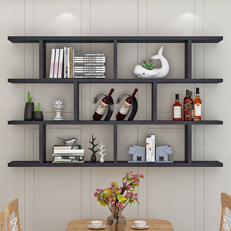 Moderne, wildgebaute Weinflasche Rack hergestellt Holzflaschenregal