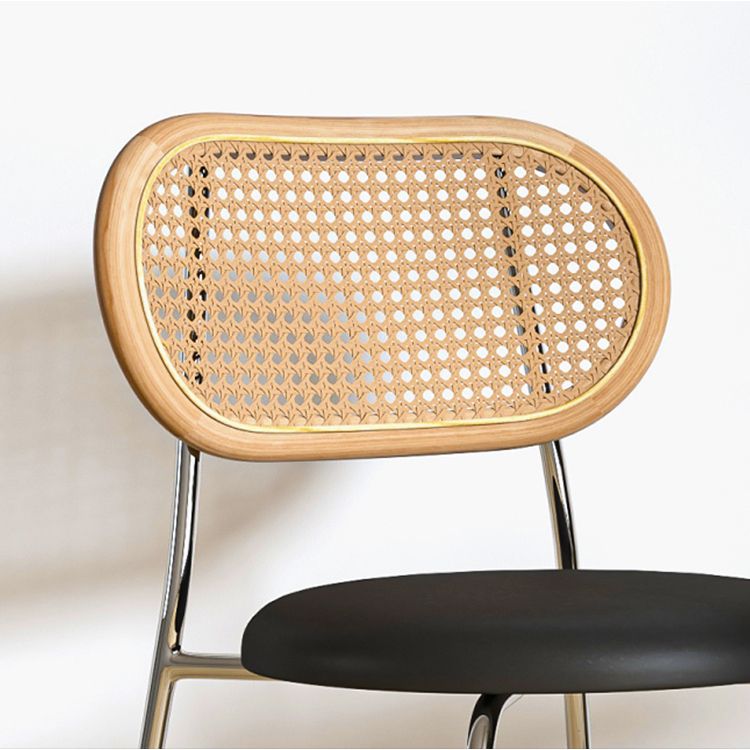 Metal Contemporary Style Chair Set Open Back Side Kitchen Dining Room Chairs Clearhalo ' kitchen&dining_furn' 'Dining Chairs' 'Dining Tables & Seating' 'dining_chair' 'furn' 'furn_dining_chair' 'Furniture' 'furniture_dining_chair' 'Kitchen & Dining Furniture' 'kitchen' 1200x1200_c8a0426d-4475-4946-8124-01ef35018e70