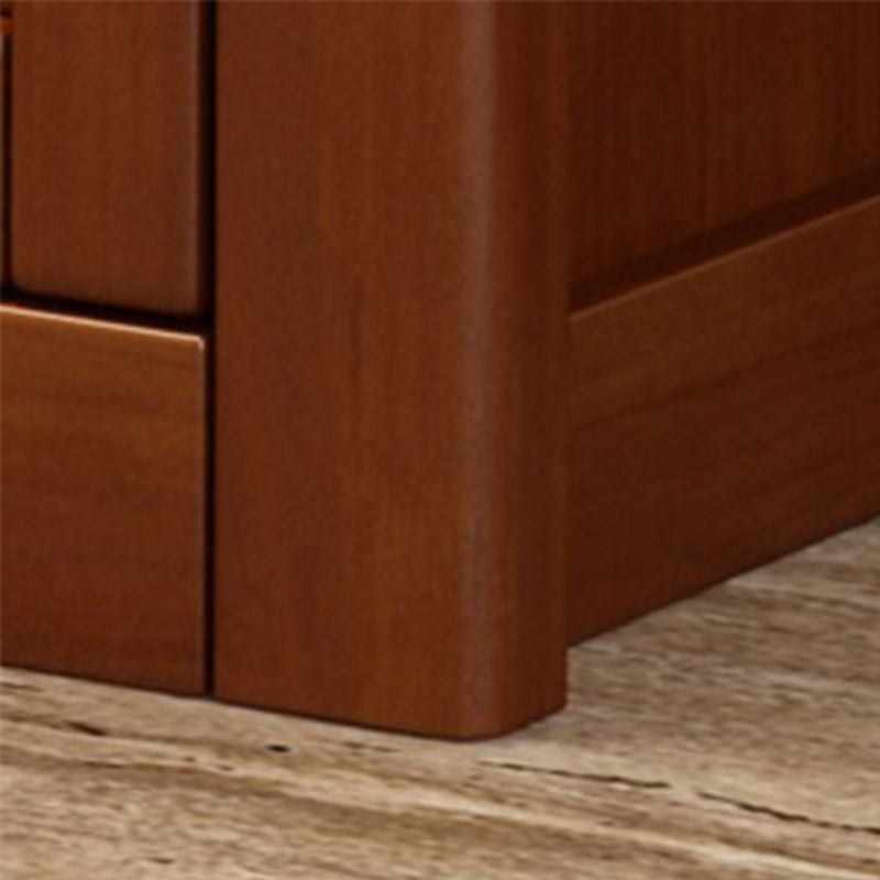Gabinete de gabinete de acento de madera moderno gabinete estándar con cajón