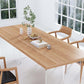 Modern Double Pedestal Dining Table Ash Wood Table for Dining Room Clearhalo 'Dining Tables & Seating' 'Dining Tables' 'dining_table' 'furn' 'furn_dining_table' 'Furniture' 'Kitchen & Dining Furniture' 1200x1200_c8a96504-1616-4fae-b1dd-89cd12514229
