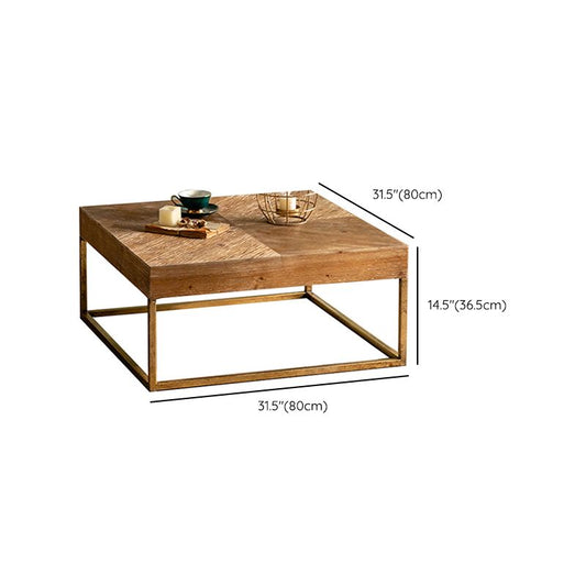 Rustic Corner Table Solid Wood Brown Side End Table for Living Room Clearhalo 'Coffee & Accent Tables' 'End & Side Tables' 'end_side_tables' 'furn' 'furn_end_side_tables' 'Furniture' 'Living Room Furniture' 1200x1200_c8ad7359-c8e6-4b51-8617-8de754c5d0cb