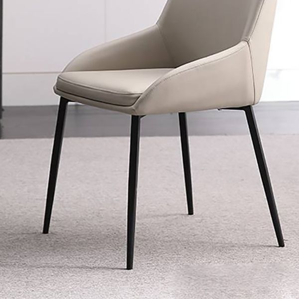 Sedia imbottita sala da pranzo casa finta sedia a braccio parsons