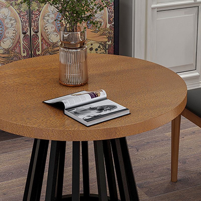 Modern Solid Wood Dining Table Metal Dining Site Table for Home Use Clearhalo 'Dining Tables & Seating' 'Dining Tables' 'dining_table' 'furn' 'furn_dining_table' 'Furniture' 'Kitchen & Dining Furniture' 1200x1200_c8b1ac8b-f366-45b8-bfa5-0289a6053cd7