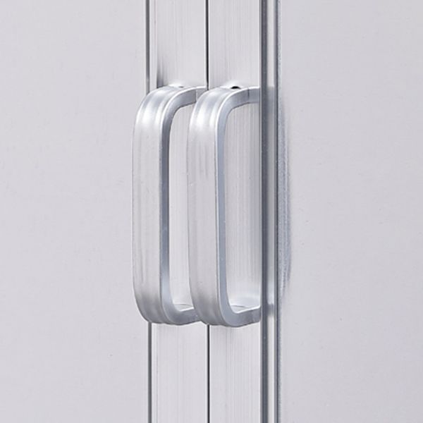 Strumento da pranzo in vetro temprato in stile moderno per soggiorno per soggiorno