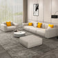 Stationary Slipcovered Cotton Living Room Square Arm Loose Back Sofa Clearhalo 'furn' 'furn_sofas' 'Furniture' 'Living Room Furniture' 'Sofa' 'sofas' 1200x1200_c8b5adfe-7546-4a6d-ab14-0ac92d91c0f6