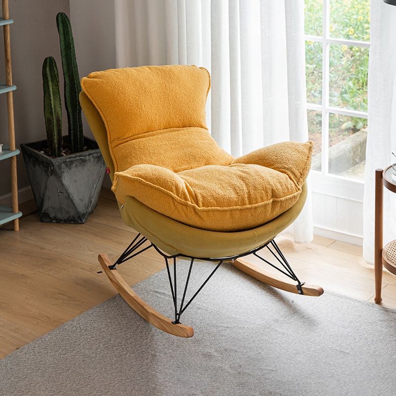 Modern Indoor Sofa Rocking Chair Single Rocking Chair with Cushion Clearhalo 'Chairs & Seating' 'furn' 'furn_rocking_chairs' 'Furniture' 'Living Room Furniture' 'Rocking Chairs' 'rocking_chairs' 1200x1200_c8b867c3-0c91-4edb-95df-27f2ecf48953