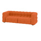 Eigentijds 26.77 "H Biscuit Back Tuxedo Arm Sofa voor woonkamer