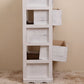 Traditional Solid Wood Lingerie Chest Vertical Storage Chest Dresser with Drawers Clearhalo 'Bedroom Furniture' 'Dressers & Chests' 'dressers_chests' 'furn' 'furn_dressers_chests' 'Furniture' 1200x1200_c8bc61f8-8c74-4021-9fa0-484424460654