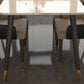 Glossy White Dining Table Set 1/5/7 Pieces Glam Dinette Set for Kitchen Clearhalo 'Dining Room Sets' 'Dining Tables & Seating' 'dining_room_set' 'furn' 'furn_dining_room_set' 'Furniture' 'Kitchen & Dining Furniture' 1200x1200_c8c187b1-5abb-45c9-b985-8caf1b161f10