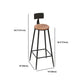 Industrial Faux Wood Pub Table Set 1/5 Pieces Bar Set with Metal Frame Clearhalo 'Bar Furniture' 'furn' 'furn_home_bar_bar_sets' 'Furniture' 'Home Bars & Bar Sets' 'home_bar_bar_sets' 'Kitchen & Dining Furniture' 1200x1200_c8c244d4-7b4c-47b1-8e71-8243b8799cbc