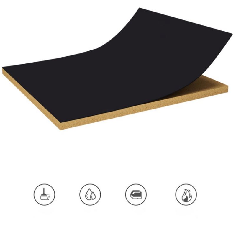 Ergonomische houten computerbureau rechthoekige bureau met metalen benen met metalen benen