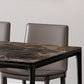 Industrial Sintered Stone Top Table Rectangular Table with Metal Base Clearhalo 'Dining Tables & Seating' 'Dining Tables' 'dining_table' 'furn' 'furn_dining_table' 'Furniture' 'Kitchen & Dining Furniture' 1200x1200_c8c520ea-3cec-421d-a9fb-0b4f50a924e5